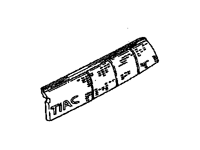 Pontiac 16513595 Lens