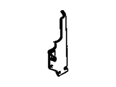 25511992 GM Baffle, Passenger Side Illustration 1 of 1