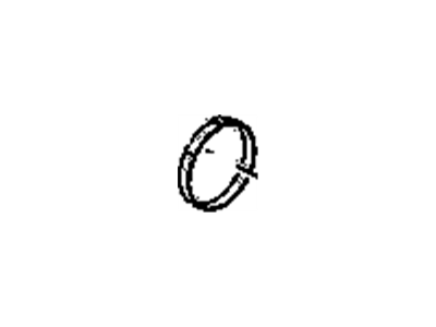 Chevy 88982762 CLAMP,PROPELLER SHAFT REAR SLIP YOKE BOOT(OUTBOARD)(PART OF 8)