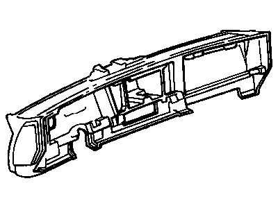 Buick 12537152 Instrument Panel