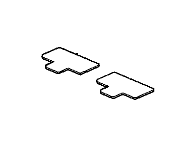Cadillac 25738164 MAT PKG,FRONT & REAR CARPET(NEUTRAL)(2.873 KGS)(NO LOGO)