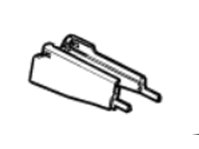 Buick 90921336 COVER,DRIVER SEAT OUTER ADJUSTER FRONT FINISH(COCOA)