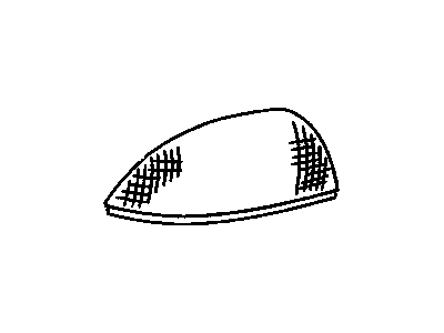 GM 16513496 Lens, Passenger Side