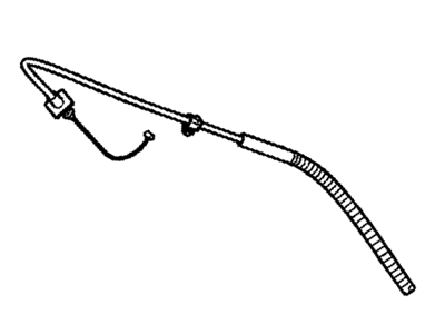 Cadillac Throttle Cable - 15040848