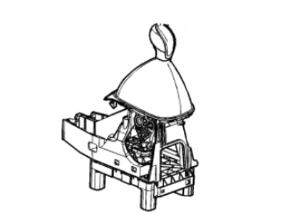 GM 25192202 Control, Transmission Shift Control, Black GM 25192202 Control, Transmission Shift Control, Black