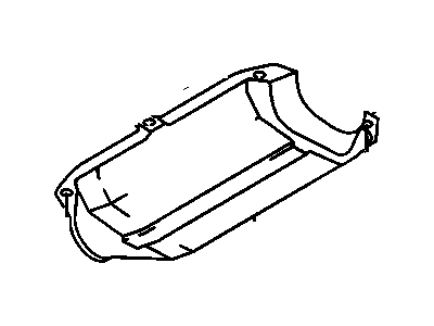 Chevy 91176150 COVER,CATALYTIC CONVERTER LOWER