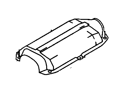 Chevy 91176148 COVER,CATALYTIC CONVERTER UPPER