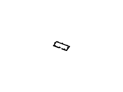 Chevy 15650081 RETAINER,AUXILIARY A/C AIR OUTLET DEFLECTOR(FRONT AND REAR)(ALSO PART OF ITEM #9)(EIGHT TAB STAMPING)