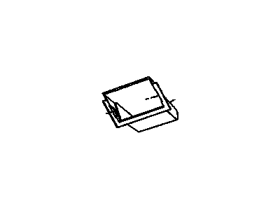 Chevy 15734755 COMPARTMENT,ROOF FRONT(GRAPHITE)