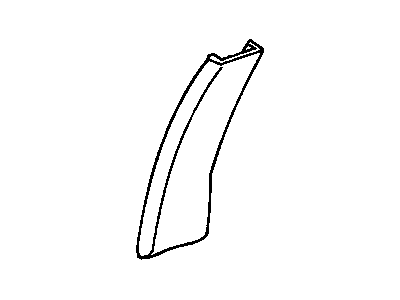 Oldsmobile 10128562 Center Pillar Trim