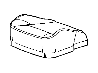 GM 20776701 Cover, Front Seat Cushion GM 20776701 Cover, Front Seat Cushion