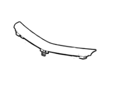 Cadillac 22884670 COVER,FRONT GRILLE OPENING