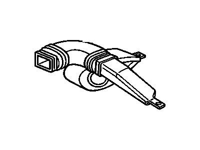 Chevy 25098665 Air Duct