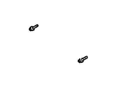 GM 10155800 Hinge Assembly Hinge Pin 10155800 GM Hinge Assembly Hinge Pin Illustration 1 of 1