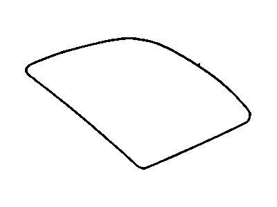 Chevy 15883226 WINDOW,QUARTER(INCLUDES 2)(USED ON VEHICLE BUILT W/ENCAPSULATED MOLDING)(FOR 2ND DESIGN SEE 25863865)