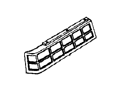 Pontiac 5971989 Bezel