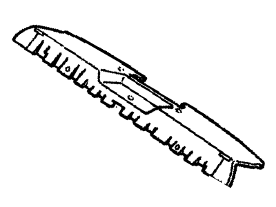 Buick 22609903 Package Tray Trim