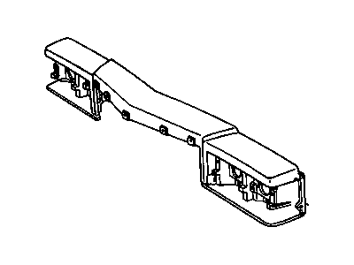 Cadillac 1622086 Header Panel