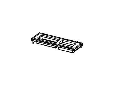 Buick 20634146 PLATE, MOUNT ARMREST SWITCH-RH (LESS SWITCH)(HP W/A31 1986)(W/A31 1987)(INCLUDE 30,31)
