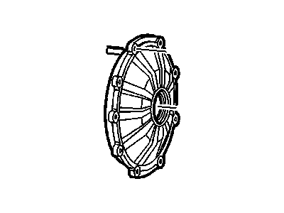 Chevy Corvette Differential Cover - 12458148