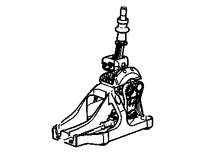Chevy 25199533 CONTROL,MANUAL TRANSMISSION (W/SHIFT PATTERN)(INCLUDES 2-4)