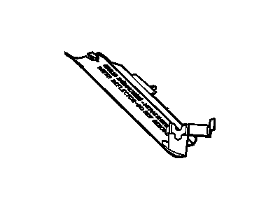 GMC 15124470 Upper Cover Bracket