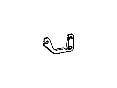 GM 1630693 Energy Absorber Shim, Rear 1630693 GM Energy Absorber Shim, Rear Illustration 1 of 1