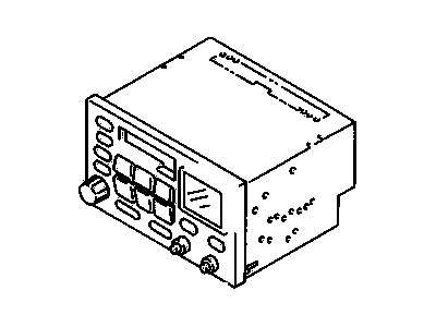 Chevy 12371124 Radio