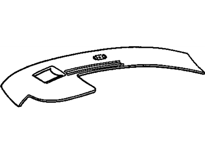 Pontiac Dash Panel Vent Portion Covers - 10403053