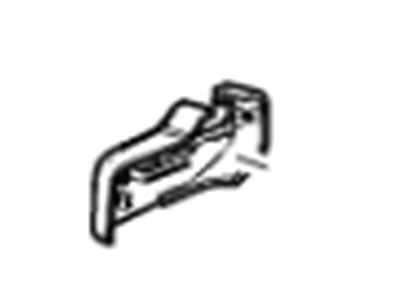 Chevy 23204169 COVER,FRONT SEAT ADJUSTER REAR FINISH(DUNE)