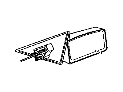 Buick Skylark Side View Mirrors - 20627892