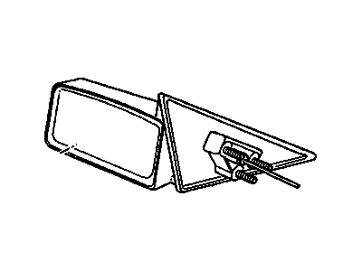 Buick Skylark Side View Mirrors - 20627893