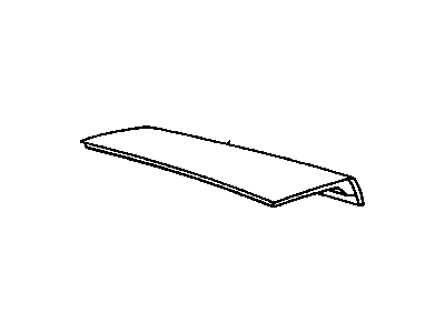GM 20592616 Lid, Rear 20592616 GM Lid, Rear Illustration 1 of 1