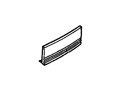 GM 10157875 Finish Panel, Rear 10157875 GM Finish Panel, Rear Illustration 1 of 1