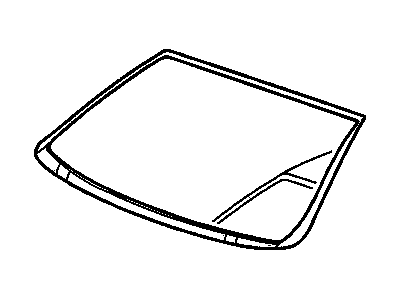Pontiac 22713531 WINDSHIELD,(INCLUDES 9)(W/REVEAL MOLDING)