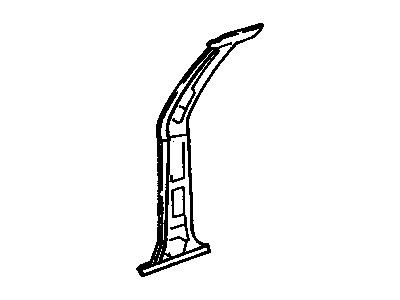 Oldsmobile 25556984 Inner Center Pillar