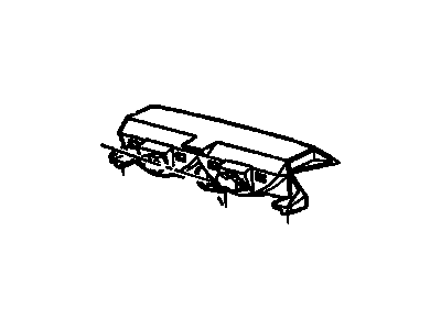 Cadillac 5978001 High Mount Lamp