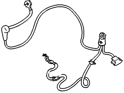 Oldsmobile 12157407 Positive Cable