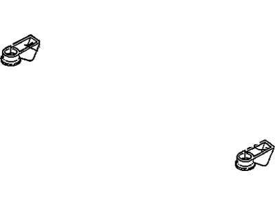 Pontiac 90284273 Tank Mount Bracket