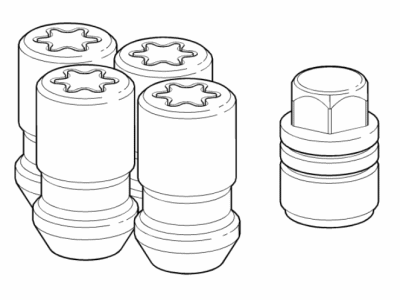 GMC Hummer EV SUV Lug Nuts - 9599487