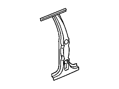 GM 10258094 Center Pillar, Passenger Side 10258094 GM Center Pillar, Passenger Side Illustration 1 of 1