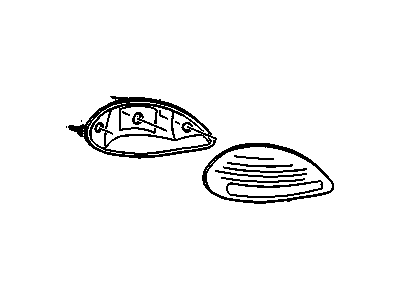 GM 5978571 Tail Lamp Assembly, Driver Side