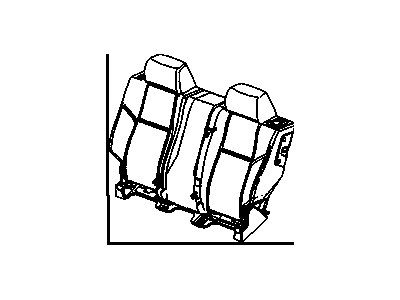 GM 94711150 Cushion, Seat Back Cushion