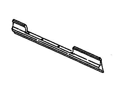 GM 12518661 Ground Effects, Driver Side 12518661 GM Ground Effects, Driver Side Illustration 1 of 1