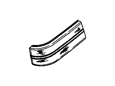 Pontiac Grand Am Tail Light - 16501847