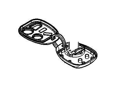 Cadillac 25830631 TRANSMITTER,REMOTE CONTROL DOOR LOCK(INCLUDES 3)(*KIT1)