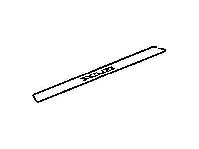 Cadillac 15775859 PLATE,FRONT SIDE DOOR SILL NAME(XLR SPECIAL EDITION)