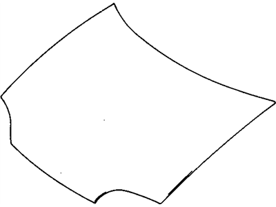Chevy 91171402 Hood