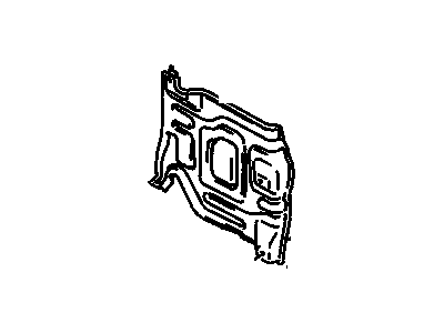 2000 Chevy Metro Fender Splash Shield - 30020436