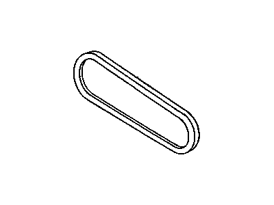 Buick 9433726 BELT, A/C (7/16"X37")(FG)(1984-85)